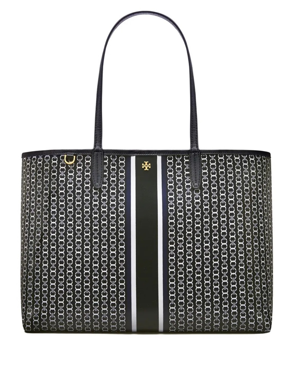 Tory Burch Black Gemini Link Tote 🔗👜